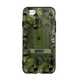Personalized Swedish Soldier Camo Phone Case Printed 22JUL-DT30