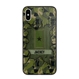 Personalized Swedish Soldier Camo Phone Case Printed 22JUL-DT30