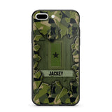 Personalized Swedish Soldier Camo Phone Case Printed 22JUL-DT30