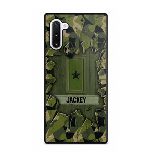 Personalized Swedish Soldier Camo Phone Case Printed 22JUL-DT30
