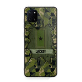 Personalized Swedish Soldier Camo Phone Case Printed 22JUL-DT30