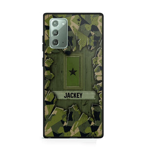 Personalized Swedish Soldier Camo Phone Case Printed 22JUL-DT30