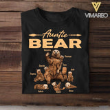 Personalized Auntie Bear & Kid Tshirt Printed 22JUY-HQ01