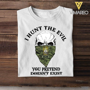 Personalized Canadian Soldier/Veterans Tshirt Printed 22JUY-HC02