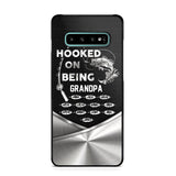Personalized Hooked On Being Grandpa Phone Case Printed 22JUY-HQ02