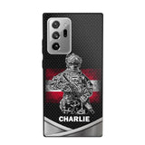 Personalized Austrian Soldier/Veterans Phone Case Printed 22JUY-HY02