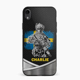 Personalized Swedish Soldier/Veterans Phone Case Printed 22JUY-HY02