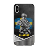 Personalized Swedish Soldier/Veterans Phone Case Printed 22JUY-HY02