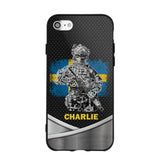 Personalized Swedish Soldier/Veterans Phone Case Printed 22JUY-HY02