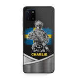 Personalized Swedish Soldier/Veterans Phone Case Printed 22JUY-HY02