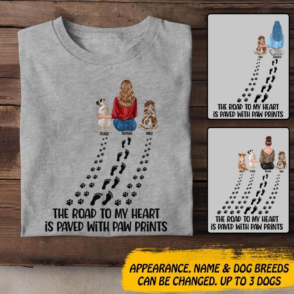 Personalized Happy Mother's Day Dog Mom Tshirt Printed 22JUY-DT02