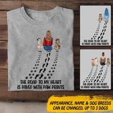 Personalized Happy Mother's Day Dog Mom Tshirt Printed 22JUY-DT02