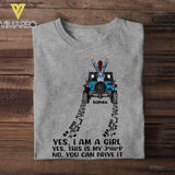 Personalized Girl Love Jeep Tshirt Printed 22JUY-HC04