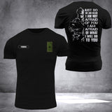 DH Personalized Swedish Veterans/Soldier Tshirt 3D Printed DT0407