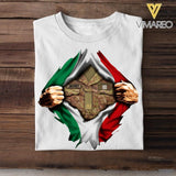 Personalized Italian Soldier/Veterans Tshirt Printed 22JUY-Dt04