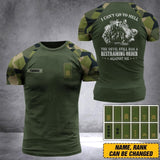 DH Personalized Swedish Veterans/Soldier Tshirt 3D Printed DT05072