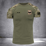 DH Personalized British Veterans/Soldier Tshirt 3D Printed DT06072