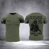 Personalized Swiss Army Veterans/Soldier Tshirt 3D Printed QTHC0607