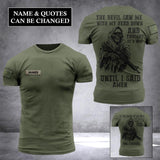 Personalized Swiss Army Veterans/Soldier Tshirt 3D Printed QTHC0607