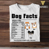 Personalized Dog Facts Tshirt Printed 22JUY-HQ07