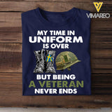 DH Personalized Swedish Veterans/Soldier Tshirt Printed HQ0807