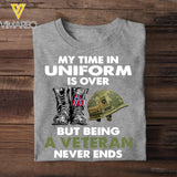 DH Personalized Norwegian Veterans/Soldier Tshirt Printed HQ0807