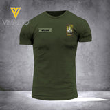 DH Personalized Canadian Veterans/Soldier Tshirt 3D Printed HC0807