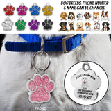 Personalized Please Call My Mom, She Probaly Crying Right Now Dog Tag Printed NQDT0807