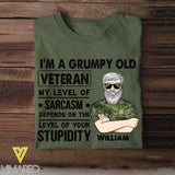 Personalized Canadian Veterans/Soldier Tshirt Printed 22JUY-HC08