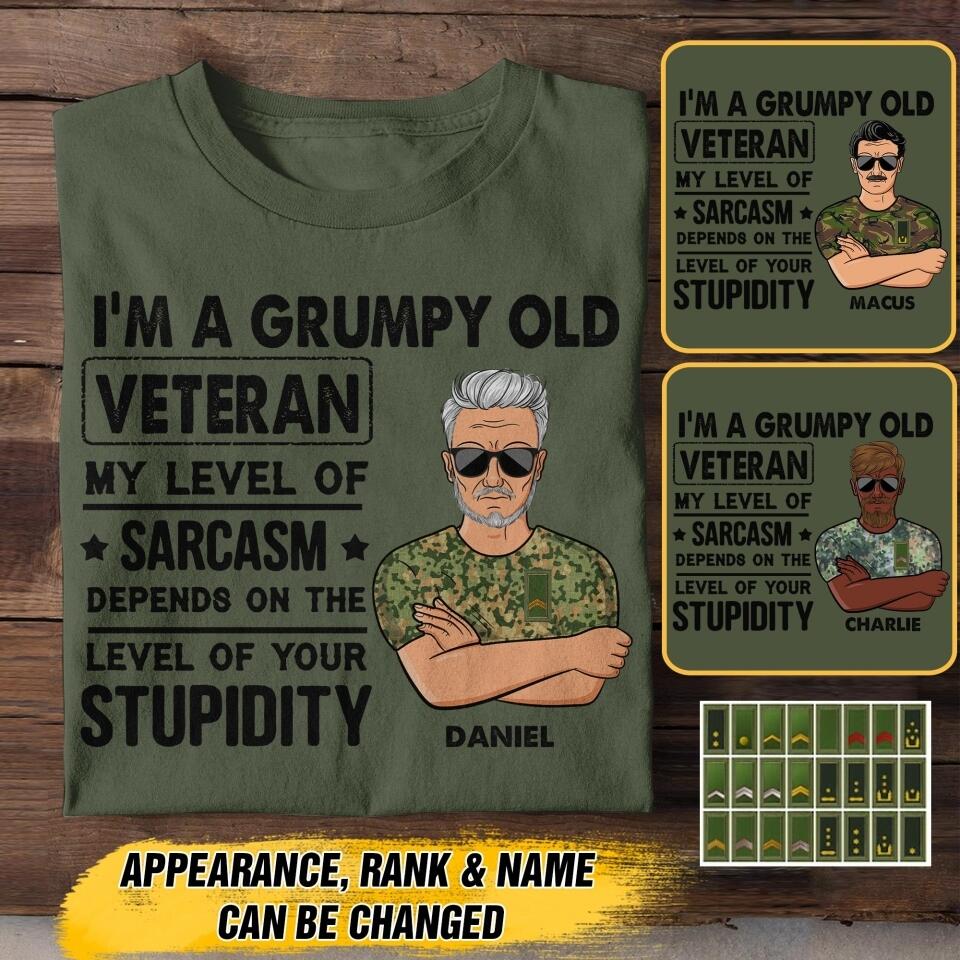 Personalized Netherland Veterans/Soldier Tshirt Printed 22JUY-HC08