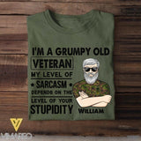 Personalized Netherland Veterans/Soldier Tshirt Printed 22JUY-HC08