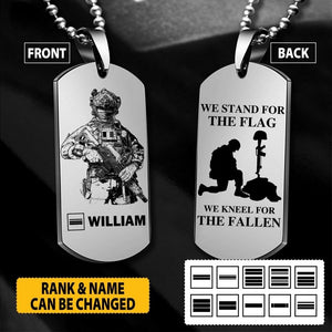 Personalized French Veterans/Soldier Necklaces Printed 22JUY-HY12