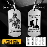 Personalized Swedish Soldier/Veterans Necklaces Printed 22JUY-HY12