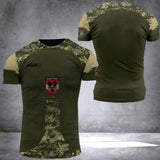 Personalized Austria Veteran/ Solider Camo Hoodie 3D Printed QTDT1207
