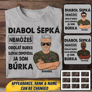 Personalized Slovak Veterans/Soldier Tshirt Printed 22JUY-HY13