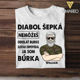 Personalized Slovak Veterans/Soldier Tshirt Printed 22JUY-HY13