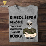 Personalized Slovak Veterans/Soldier Tshirt Printed 22JUY-HY13