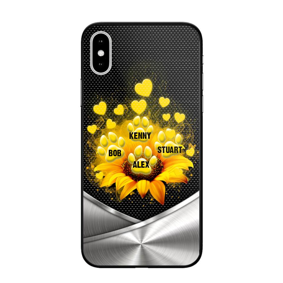 Personalized Dog Paw Phone Case Printed NQHQ1407