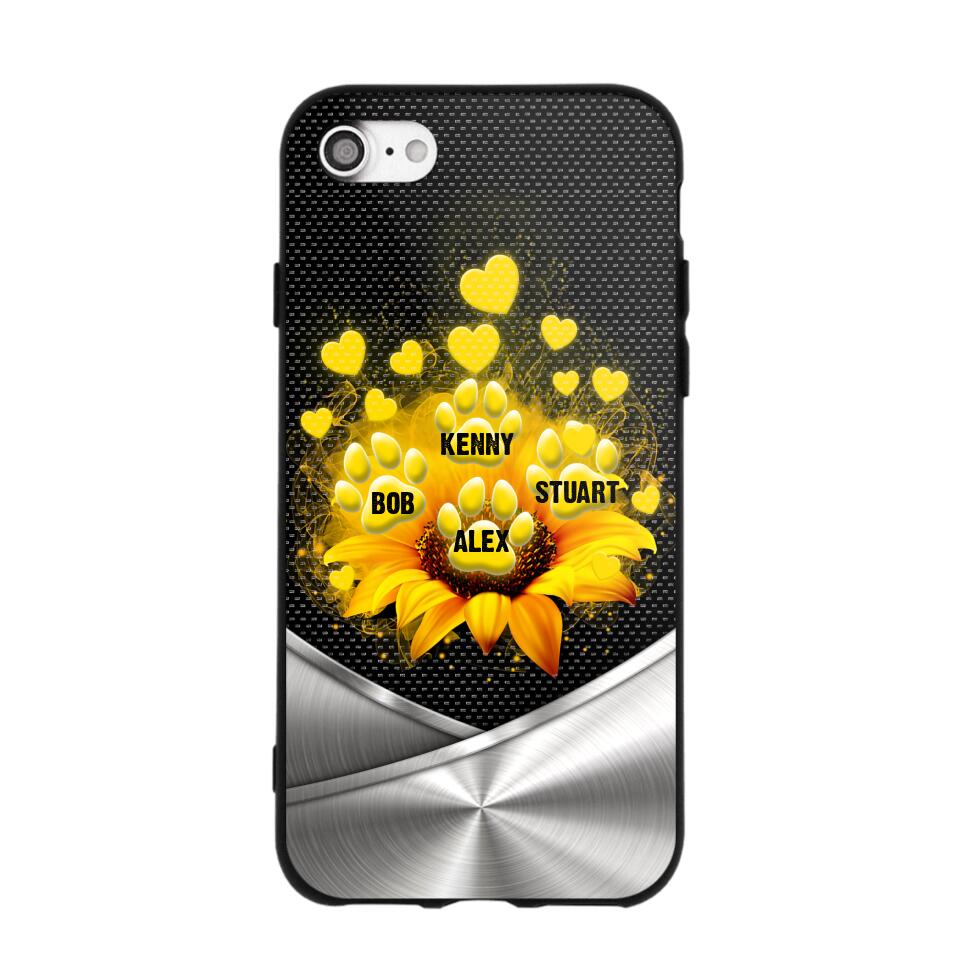 Personalized Dog Paw Phone Case Printed NQHQ1407