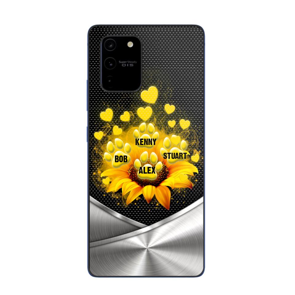 Personalized Dog Paw Phone Case Printed NQHQ1407