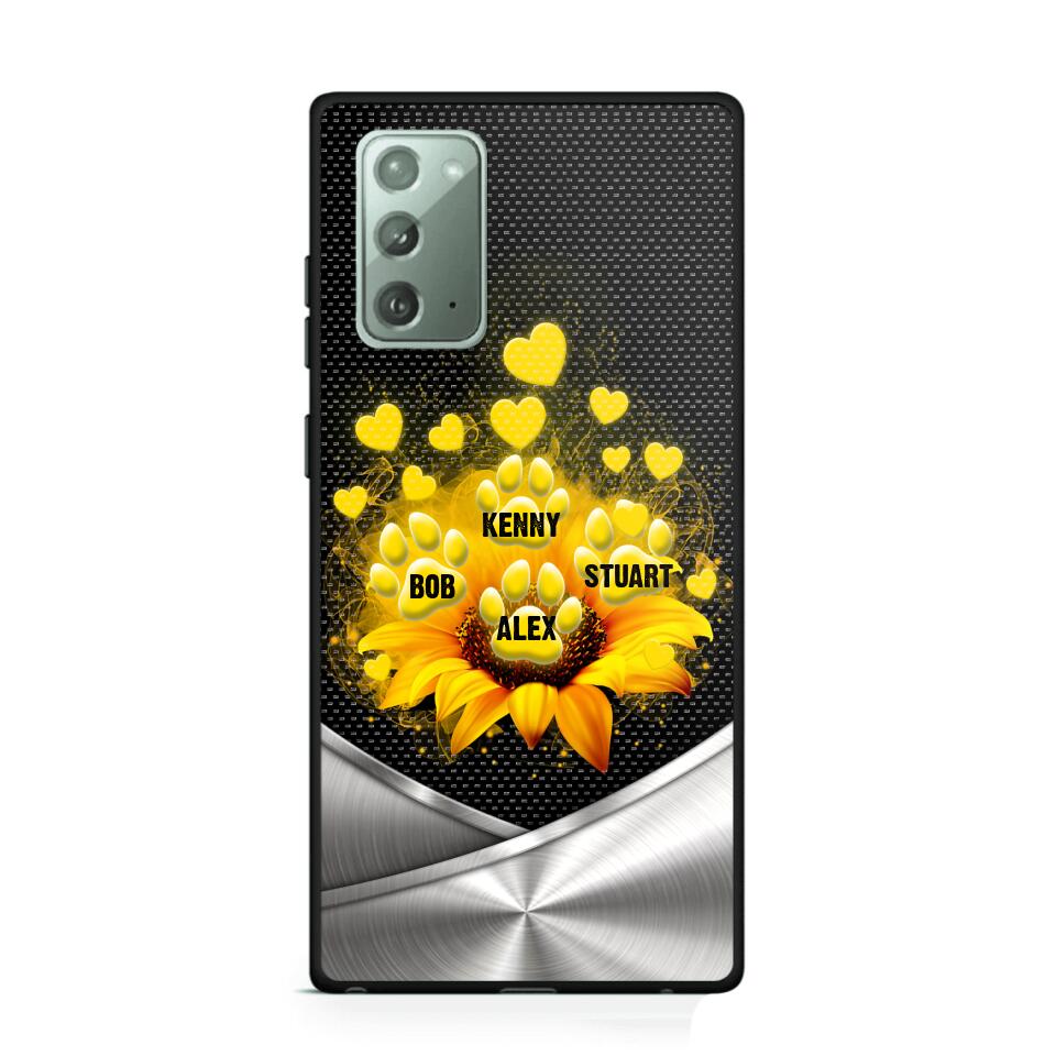 Personalized Dog Paw Phone Case Printed NQHQ1407