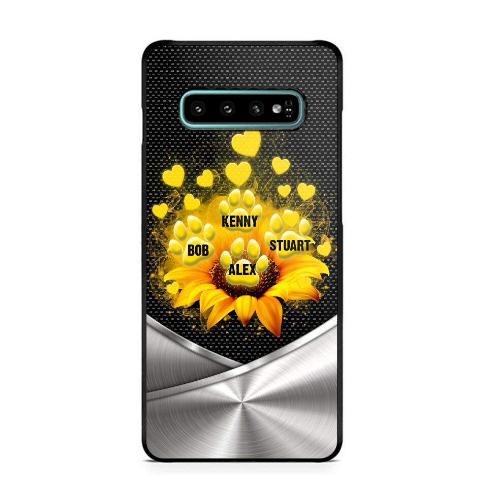 Personalized Dog Paw Phone Case Printed NQHQ1407