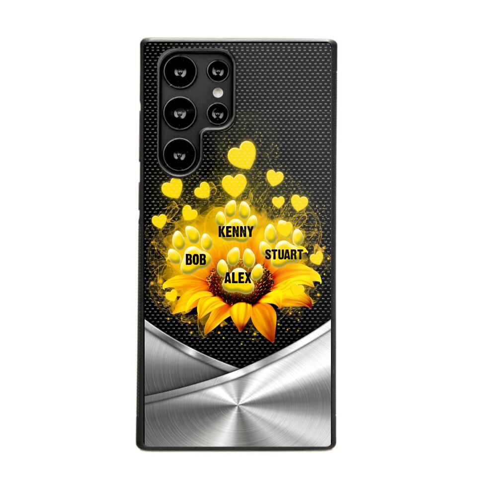 Personalized Dog Paw Phone Case Printed NQHQ1407