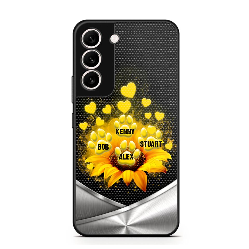 Personalized Dog Paw Phone Case Printed NQHQ1407