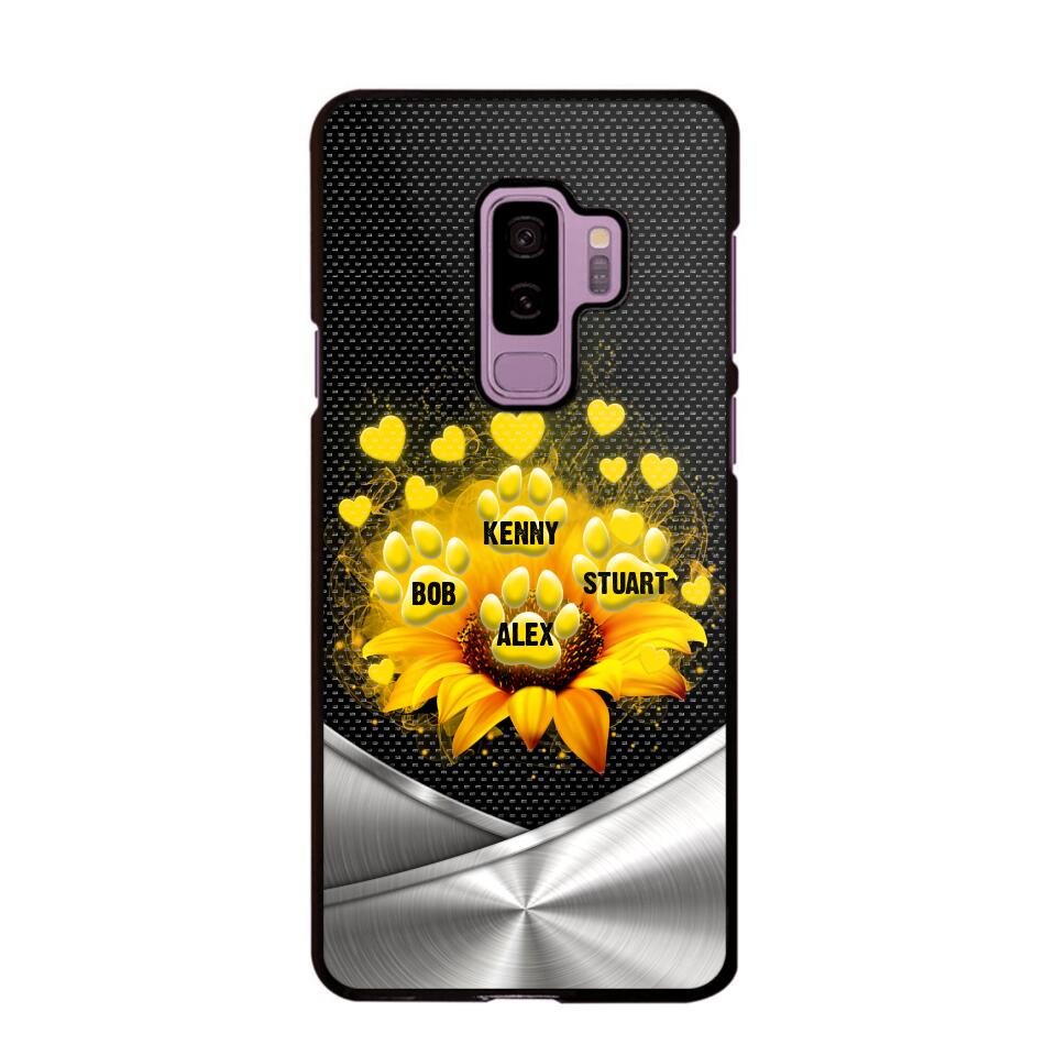 Personalized Dog Paw Phone Case Printed NQHQ1407