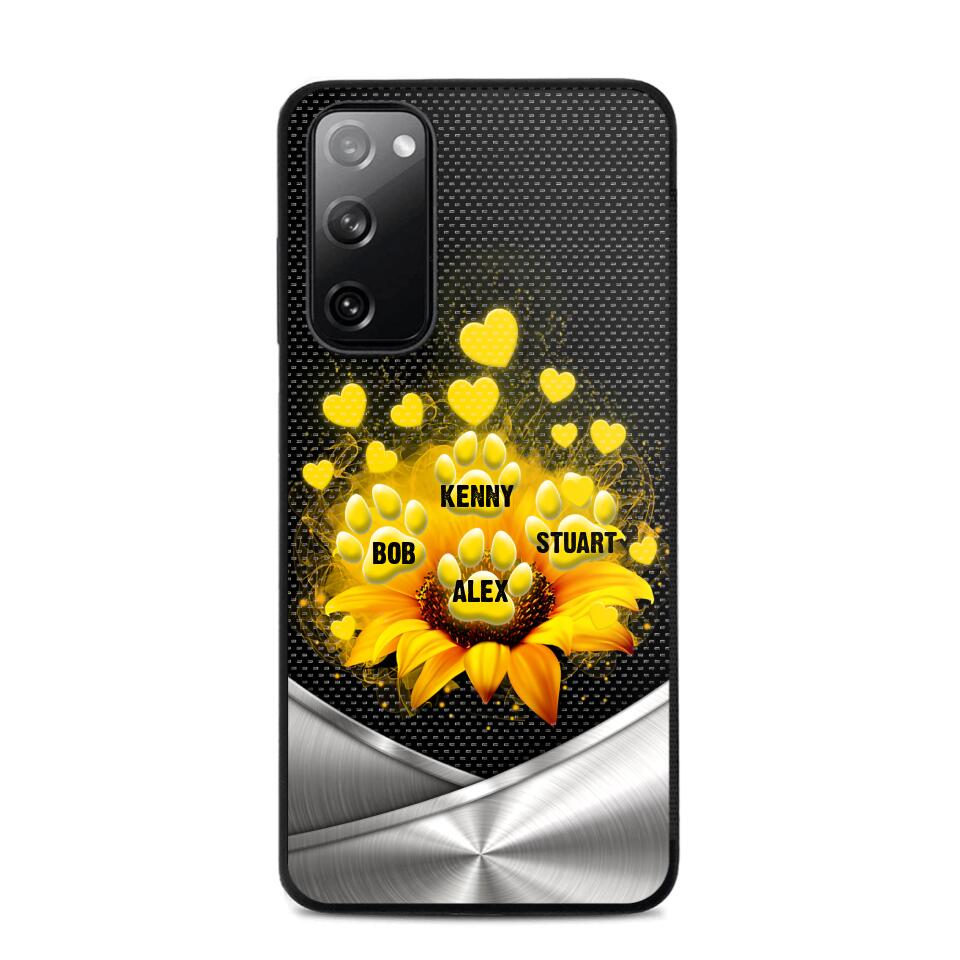 Personalized Dog Paw Phone Case Printed NQHQ1407