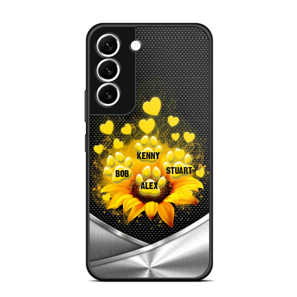 Personalized Dog Paw Phone Case Printed NQHQ1407