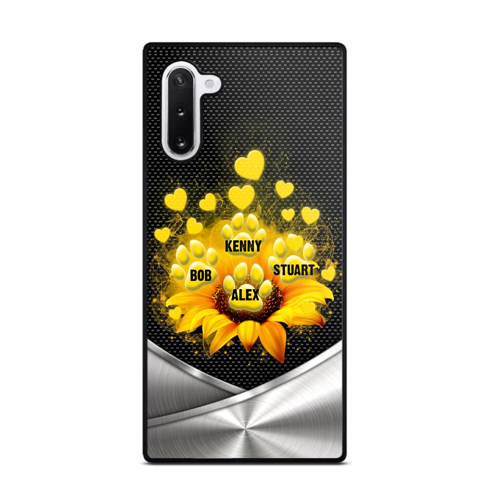 Personalized Dog Paw Phone Case Printed NQHQ1407
