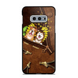 Personalized Dogs With Sunflower Phone Case Printed NQHC1407