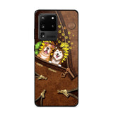 Personalized Dogs With Sunflower Phone Case Printed NQHC1407